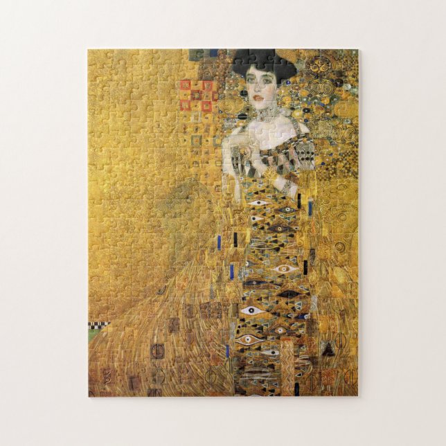 Quebra-cabeça GUSTAVO KLIMT - Retrato de Adele Bloch-Bauer 1907 (Vertical)