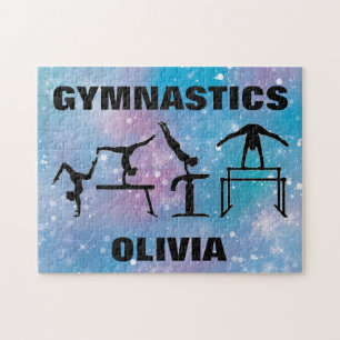Quebra-cabeça Gymnastics Blue Glam