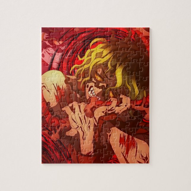 Quebra-cabeça Gyutaro Upper Moon 6 (Vertical)