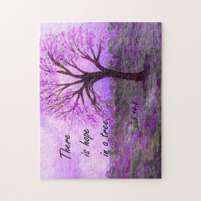 Quebra-cabeça Há uma esperança em uma árvore (Vertical)