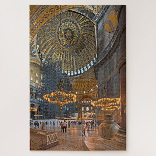 Quebra-cabeça Hagia Sophia. Projeto interior