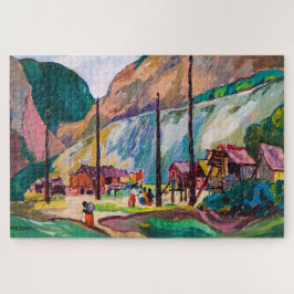 Quebra-cabeça Hagwilget | Emily Carr |