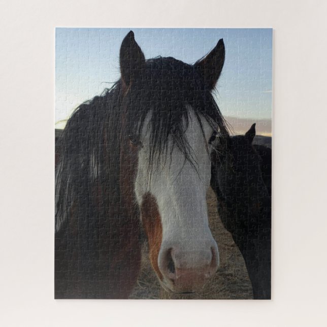 Quebra-cabeça Hair in the Eyes Jigsaw Puzzle (Vertical)