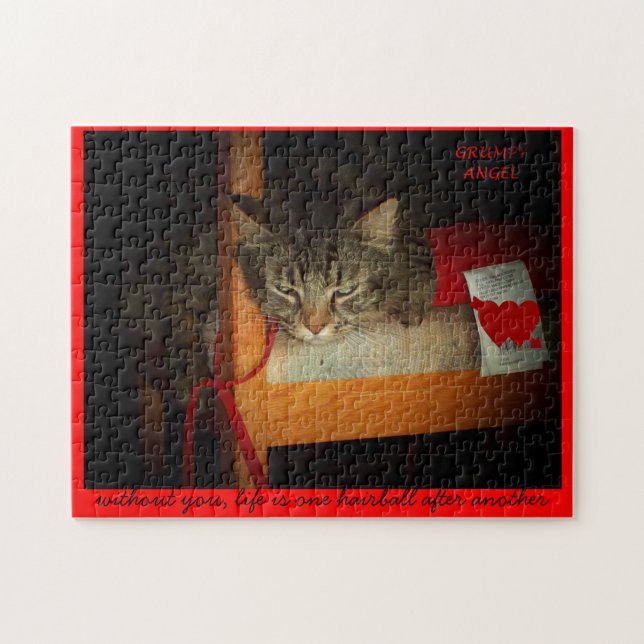 Quebra-cabeça Hairball - Valenpuzzle (Horizontal)