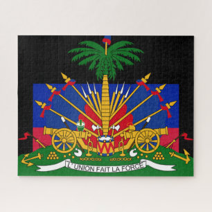 Quebra-cabeça haiti emblem