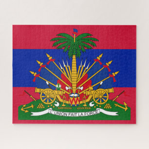 Quebra-cabeça haiti emblem