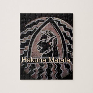 Quebra-cabeça Hakuna Matata Bongo Flavor.