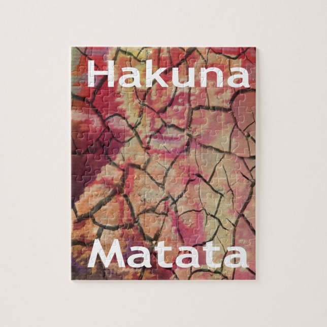 Quebra-cabeça Hakuna Matata Lion Cub Design (Vertical)