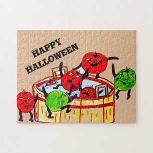 QUEBRA-CABEÇA HALLOWEEN BOBBBING PARA FESTA DE MAÇÃS