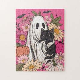 Quebra-cabeça Halloween Ghost Girly