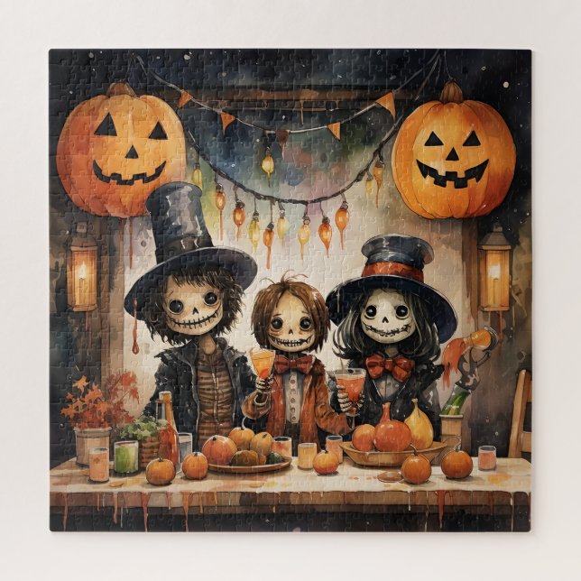 Quebra-cabeça Halloween Party Puzzle (Vertical)