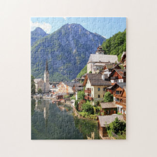 Quebra-cabeça Hallstatt de Áustria