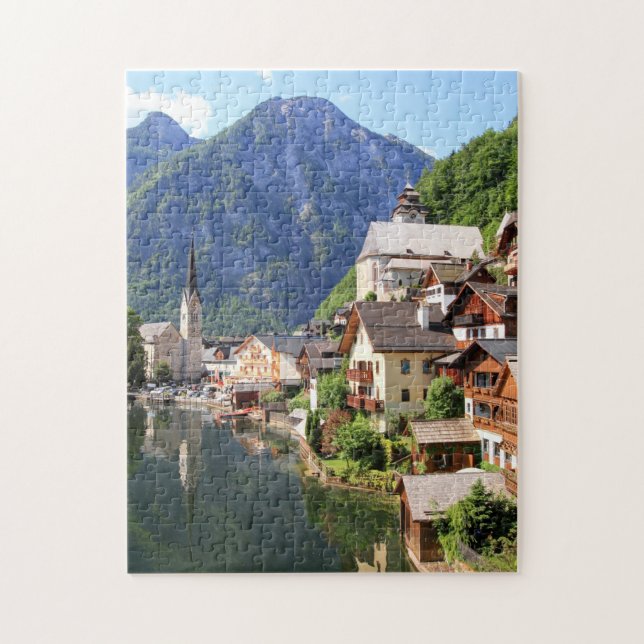 Quebra-cabeça Hallstatt de Áustria (Vertical)