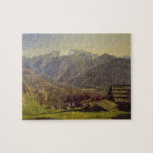 Quebra-cabeça Hallstatter-Veja (óleo em canvas)