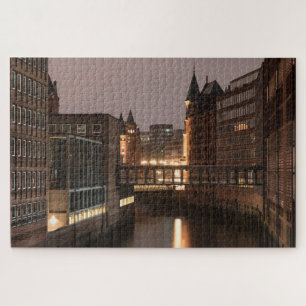 Quebra-cabeça Hamburg Speicherstadt