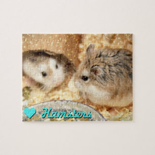 Quebra-cabeça Hammyville - Hamsters Bonitos