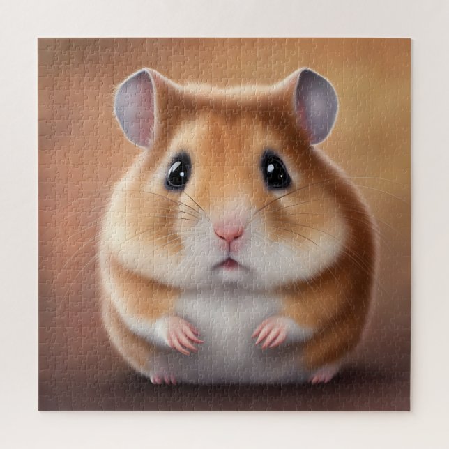 Quebra-cabeça Hamster Bonito (Vertical)
