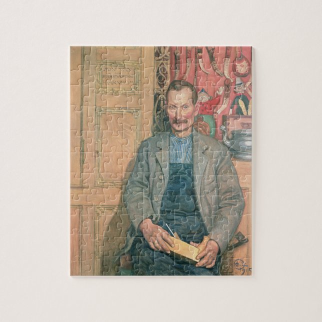 Quebra-cabeça Hans Arnbom, carpinteiro (Vertical)