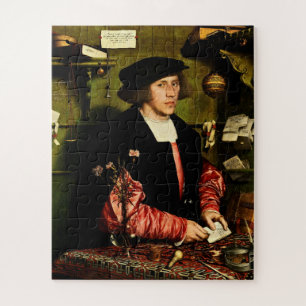 Quebra-cabeça Hans Holbein O Mais Novo - O Merchant Georg Gisze