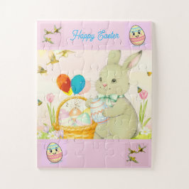 Quebra-cabeça Happy Easter Bunny Puzzle