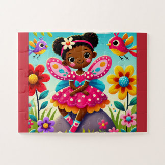 QUEBRA-CABEÇA "HAPPY FAIRY AND BIRDS" JIGSAW PUZZLE