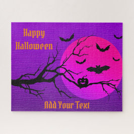 Quebra-cabeça Happy Halloween Bat