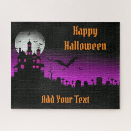 Quebra-cabeça Happy Halloween Bat