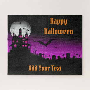 Quebra-cabeça Happy Halloween Bat