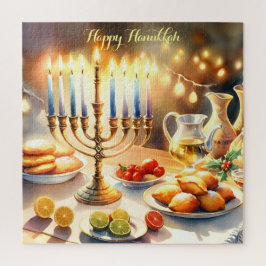 Quebra-cabeça Happy Hanukkah