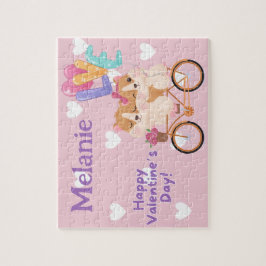 Quebra-cabeça Happy Valentine's Day Kid Puzzle 
