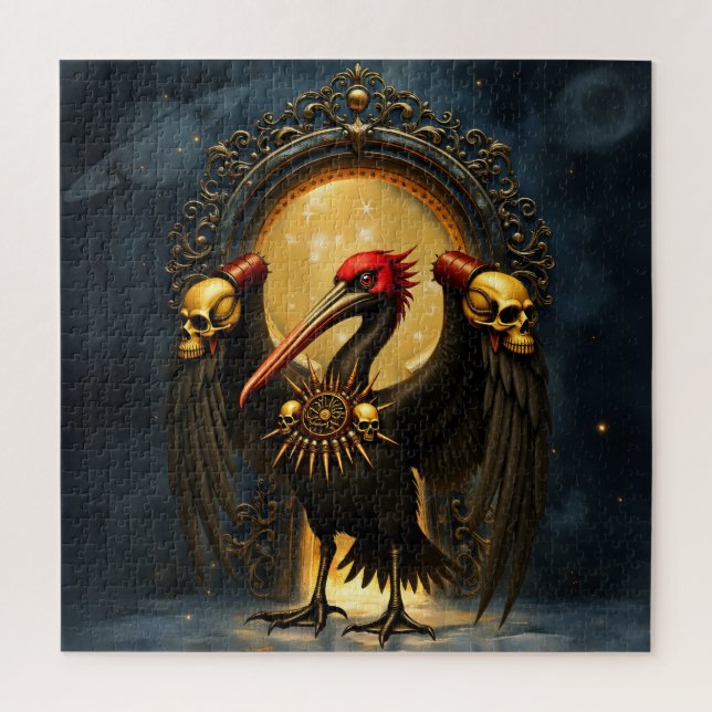 Quebra-cabeça Harbinger of the Golden Gate The Nocturnal Pelican (Vertical)