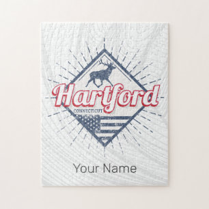 Quebra-cabeça Hartford City Connecticut EUA
