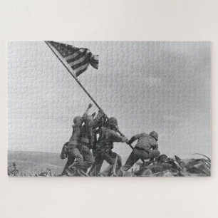 Quebra-cabeça Hasendo a Bandeira em Iwo Jima