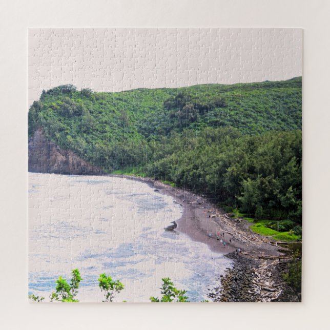 Quebra-cabeça Havaí - Praia Pololu - 20x20 676 pcs. (Vertical)