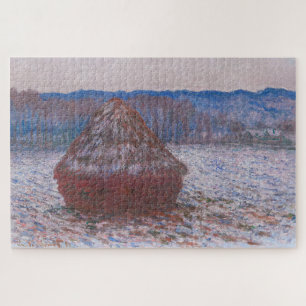 QUEBRA-CABEÇA "HAYSTACKS 1890-91", POR CLAUDE MONET QUEBRA-CABE