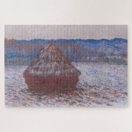 QUEBRA-CABEÇA "HAYSTACKS 1890-91", POR CLAUDE MONET QUEBRA-CABEÇ