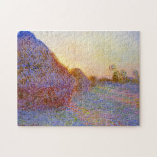 Quebra-cabeça Haystacks Monet Fine Art