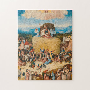 Quebra-cabeça Haywain Triptych - Hieronymus Bosch