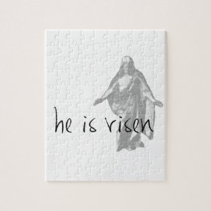 Quebra-cabeça he is risen jesus christ easter lds mormon