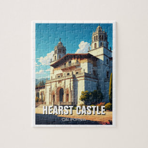 Quebra-cabeça Hearst Castle San Simeon Califórnia Costa Central