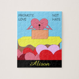 Quebra-cabeça Heart Fala Sobre O Amor: