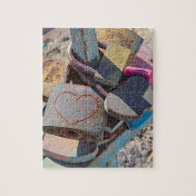 Heart Locks in Greece Puzzle