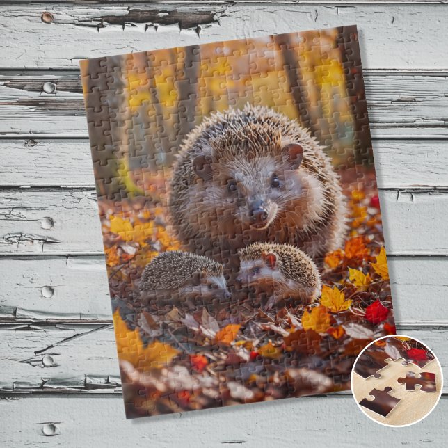 Quebra-cabeça Hedgehogs (Criador carregado)