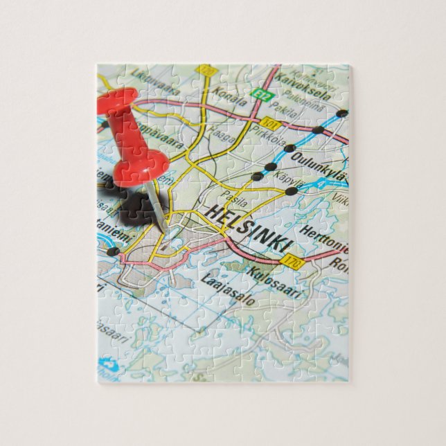 Quebra-cabeça Helsínquia, Finlandia (Vertical)