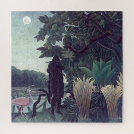 Quebra-cabeça Henri Rousseau - A Cobra Charmer