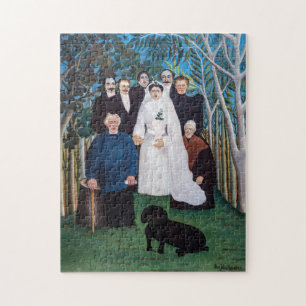Quebra-cabeça Henri Rousseau - A Festa de casamento