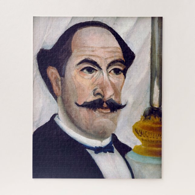 Quebra-cabeça Henri Rousseau - Autorretrato (Vertical)