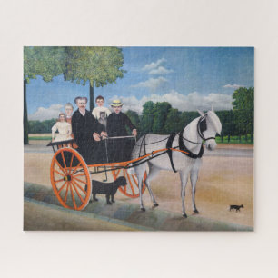 Quebra-cabeça Henri Rousseau - La Carriole du pere Junier