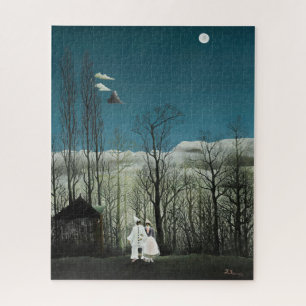 Quebra-cabeça Henri Rousseau - Noite do Carnaval