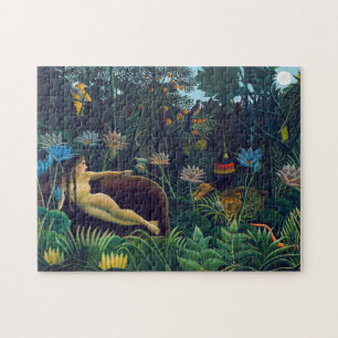Quebra-cabeça Henri Rousseau - O Sonho / Le Reve